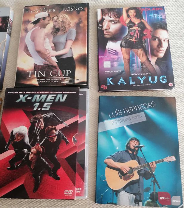 DVDs, "CUBO" e outros, o lote todo por 5€