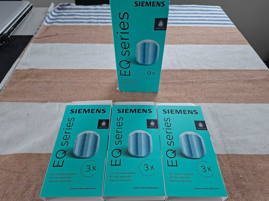 Tabletki do usuwania kamienia Siemens TZ80032A 3x3