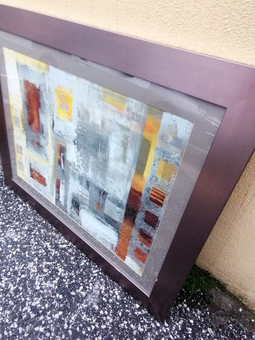 Energy in  Emotion l Reprodução em tela da artista  Jada,  arte abstrata
