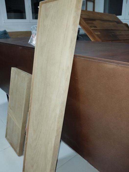 Conjunto 2 prateleiras carvalho