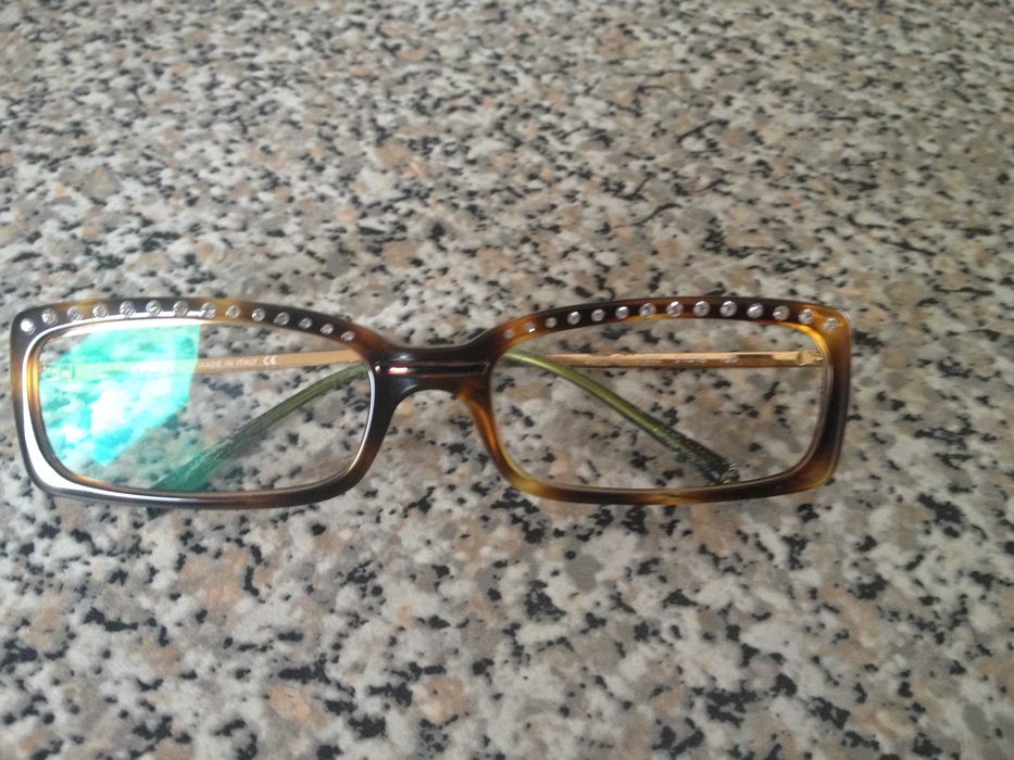 Chanel 800$ Оригинал винтажные очки  оправа Swarovski кристалы