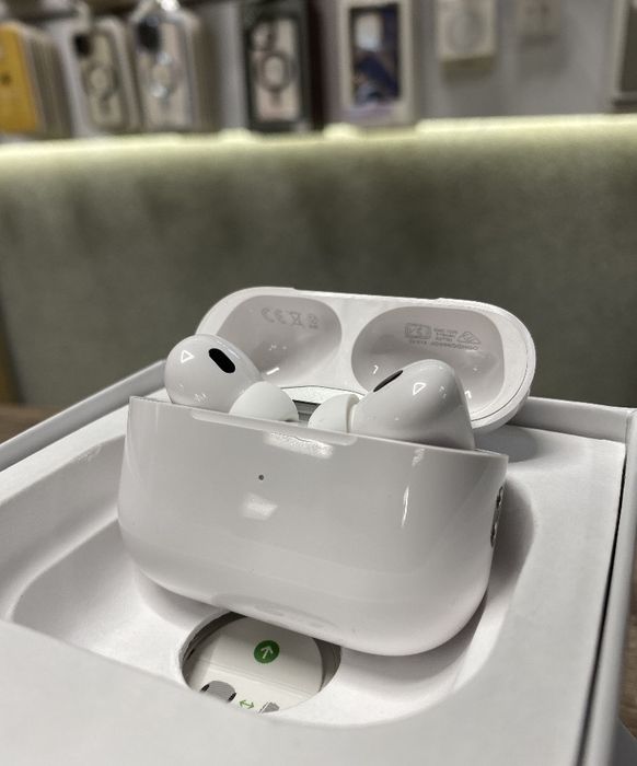 Бездротові TWS навушники  Pro 2 Premium, топова версія з ANC + Чохол !