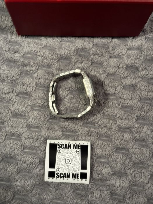 Cartier Santos Iced Out ref. WSAA0018