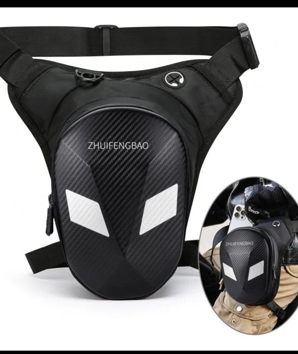 Сумка на бедро для мото