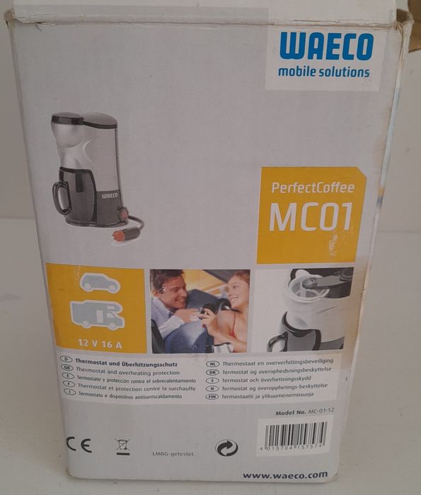 Cafeteira mini eléctrica 12 v.