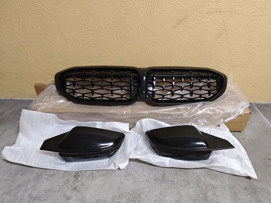 Grelhas + Espelhos Bmw 340i Pack M
