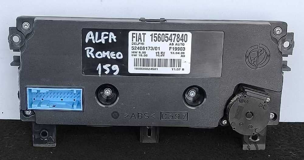 Comando Chauffage / Sofagem 1560547840 - ALFA ROMEO 159