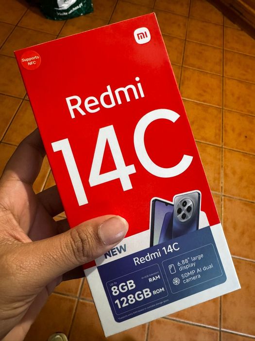 Xiaomi Redmi 14C 8GB RAM / 128GB – Novo