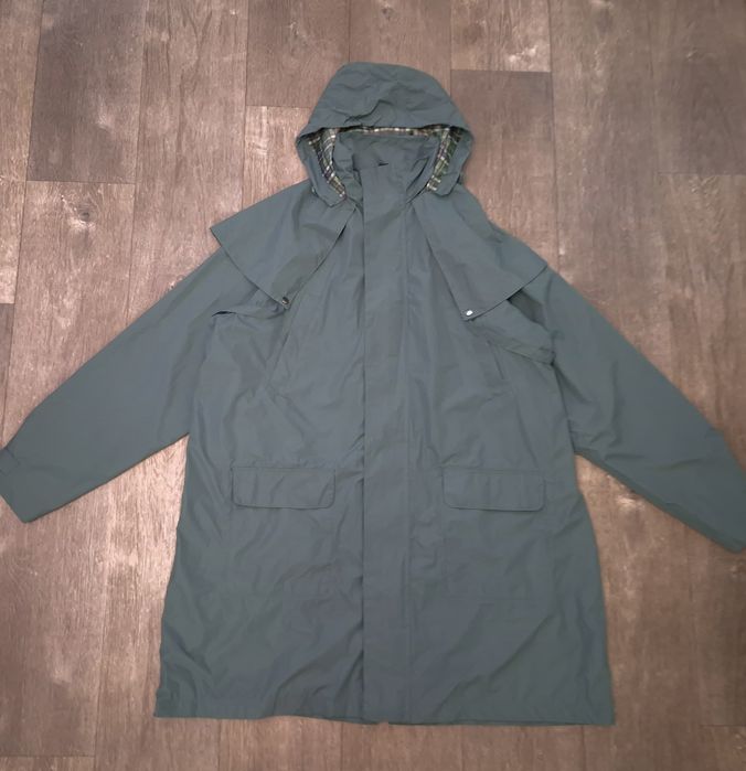 Стильний оверсайз австралійський плащ-дощовик cotton traders (unisex) розмір 3xl
