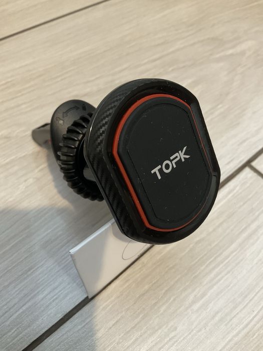 Тримач телефону на вентиляційну решітку в автомобіль TOPK магнітний