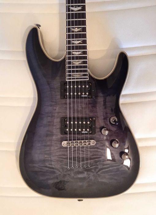 Guitarra eléctrica Schecter Omen Extreme-6 STBLK + Caixa Thomann