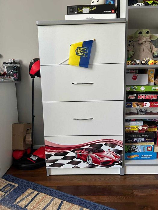 Меблі дитячі Ferrari Феррарі повний комплект для кімнати хлопчика