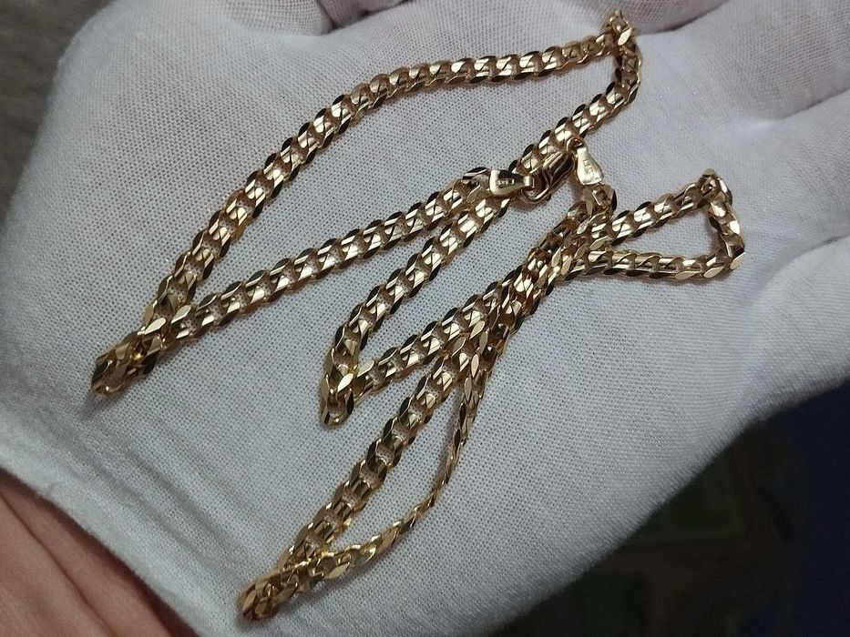 Złoty łańcuch 55 cm 17,83gr 14k