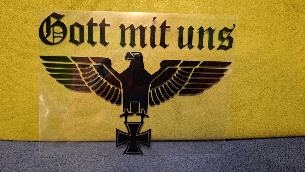 Naklejka Gott mit uns