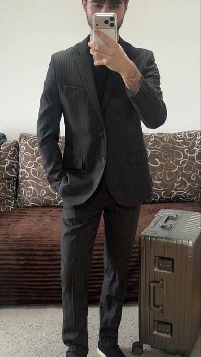 H&M костюм в полоску