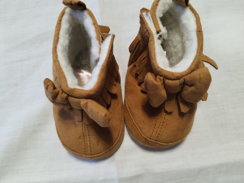 Sapatos quentes 0-3 meses 62 cm