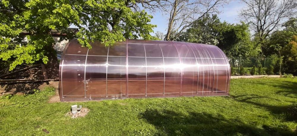 Szklarnia z poliwęglanu NANO na stanie 3x4 3x6 3x8 3x10 3x12