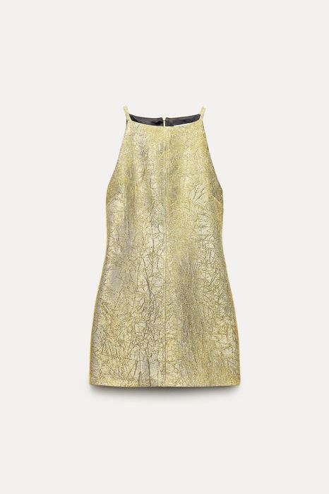 Сяюча вечірня сукня міні Zara ZW Collection