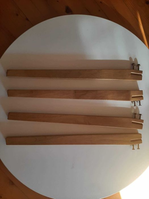 stół okrągły JEGIND (JYSK) biały śr.105cm wys.75cm