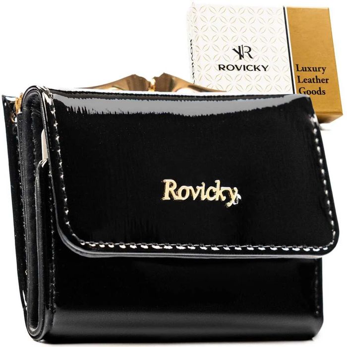 portfel damski skórzany rh-32-1-sh-r-5272 black