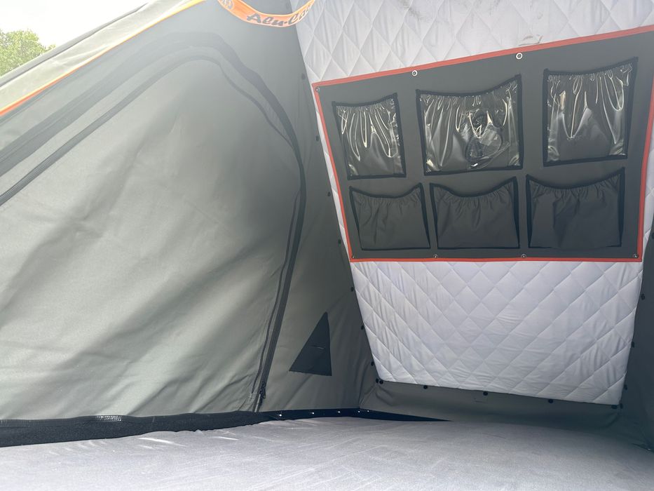 Tenda de teto Alu‑Cab Gen 3‑R – Estado Usado Muito Bom + Extras