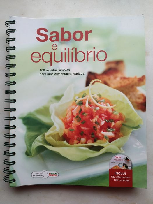 Livro de receitas com CD incluído (oferta dos portes)