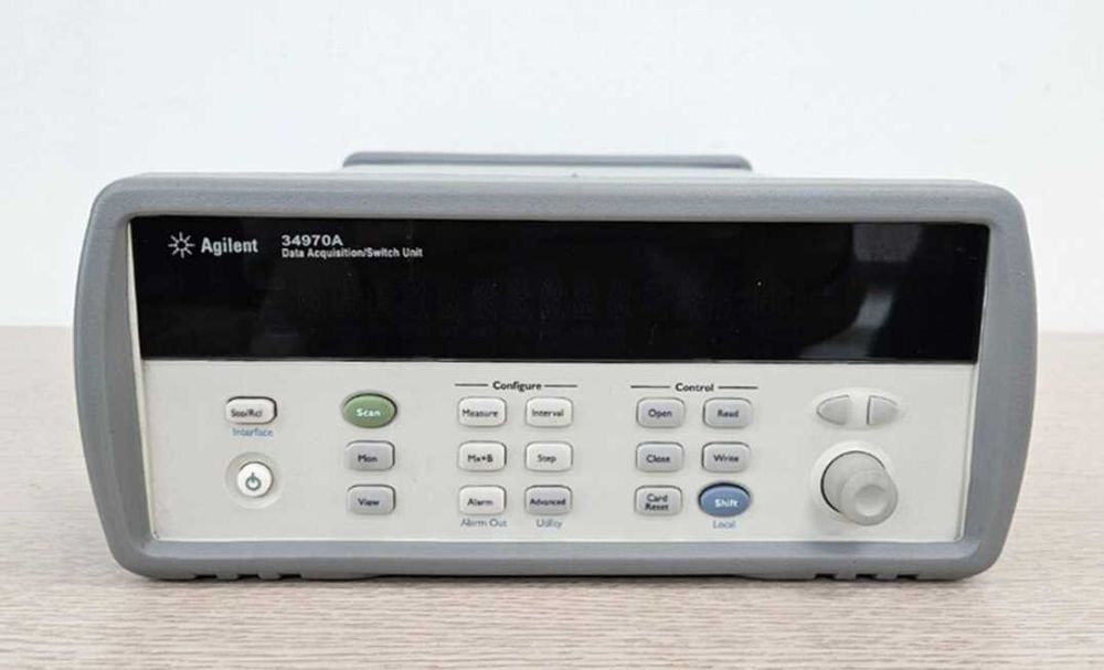 Agilent 34970A + 3x34901A