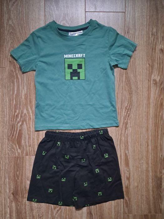 H&M Minecraft piżama chłopięca 110/116