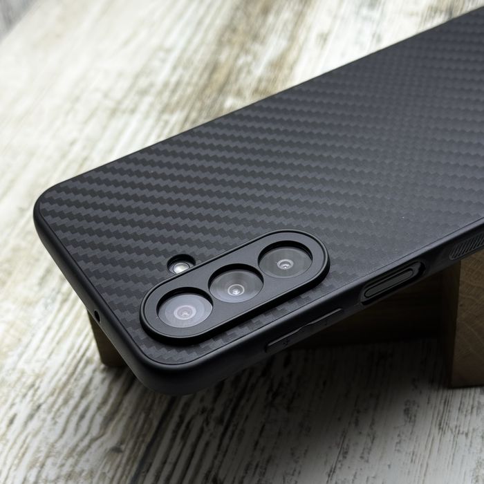Чехол тонкий Carbon Style TPU на Samsung A17/ A26/ A36 Чохол