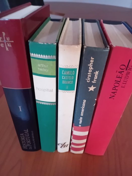 Lote de 5 Livros diversos