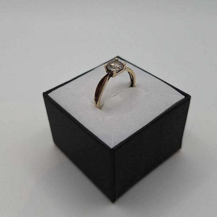 Złoty pierścionek 1,40g SPOKO LOMBARD BEŁCHATÓW skup złota