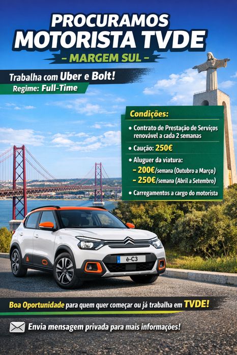 Tvde Margem Sul (Almada)