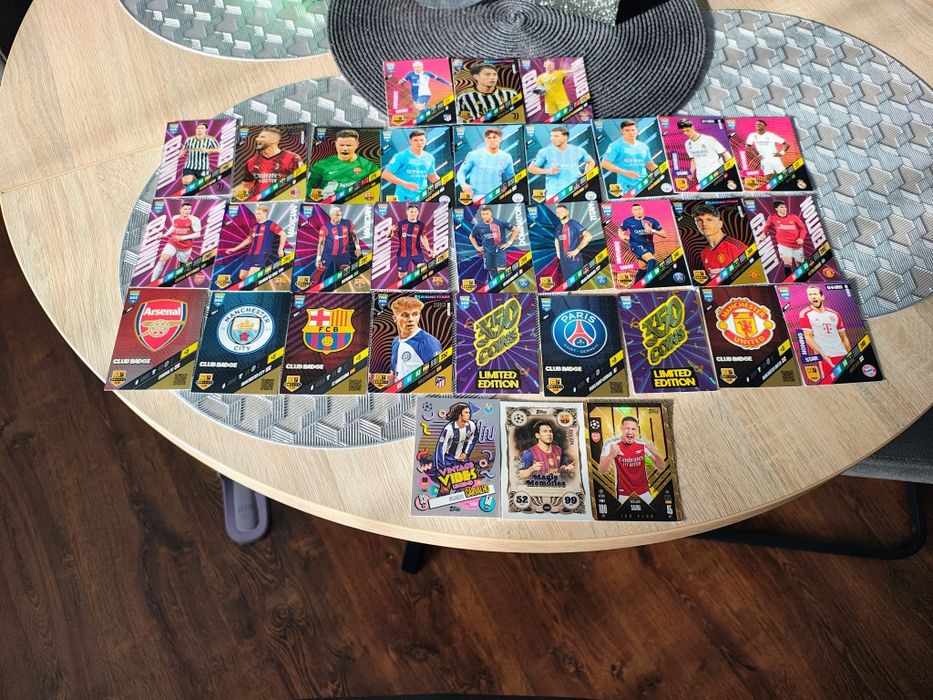 Zestaw kart piłkarskich panini 365, ..2024