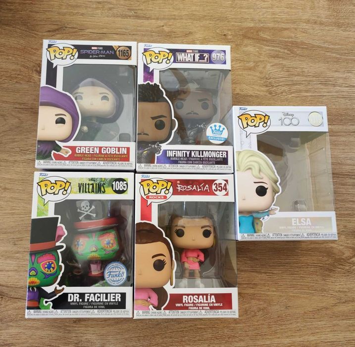 Funko Pop Variados - Disney, Marvel, ET, Sopranos, Stranger Things e +