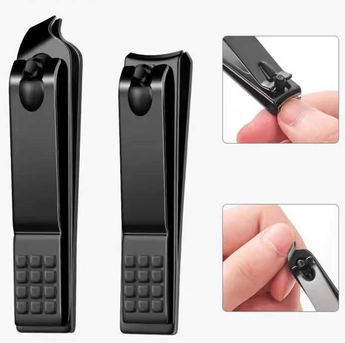 Zestaw do manicure pedicure paznokci przybornik obcinaczki 6w1