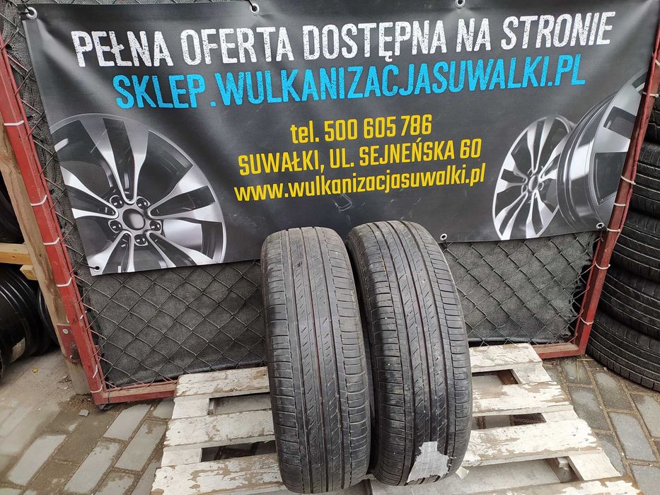 2x używane opony letnie 195/65 R15 Bridgestone Gwarancja montaż