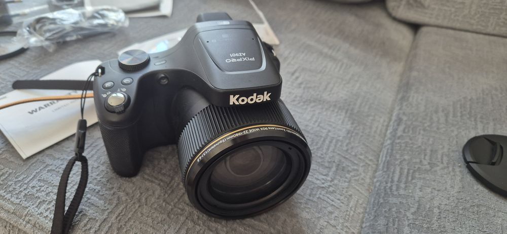 Kodak az901 mega zoom ×90 optyczny gwarancja praktycznie nowy zestaw