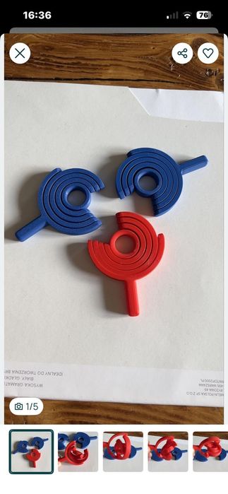 Spiner fidget 3d