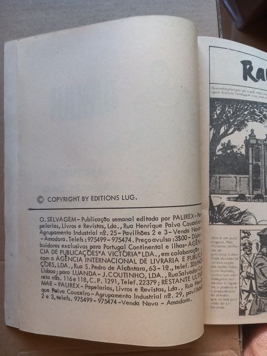 BD Rara: Oeste Selvagem Nº 61 (Ed. Palirex)