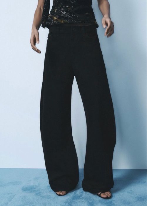 джинси zara extra curved mid waist 34 xs