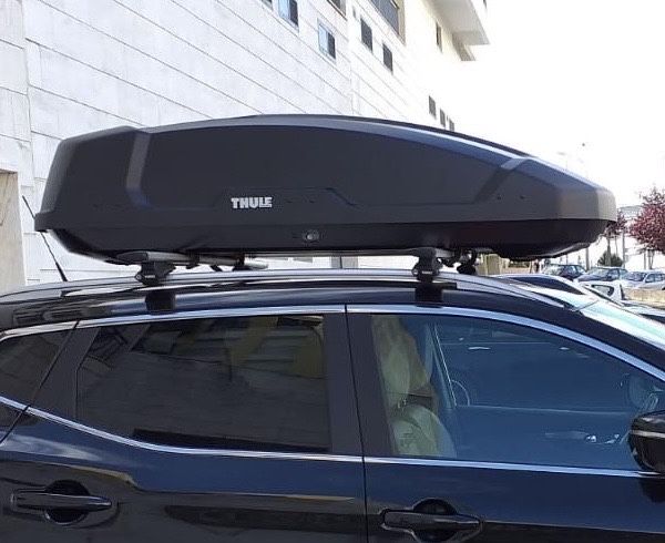 Vendo bagageira de tejadilho THULE usada.