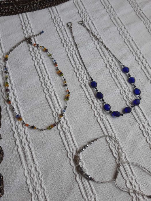 Bijuteria conjunto (anéis, pulseiras, colares, brincos)