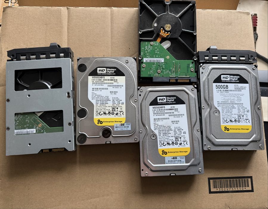 HDD 3.5” Western Digital RE 500GB SATA | Enterprise / Server | Лот