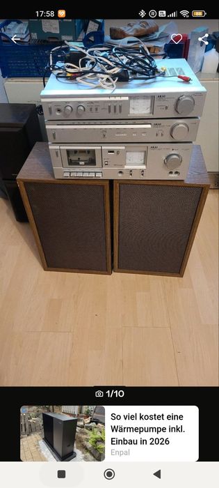 Wieża AKAI 3 segmenty