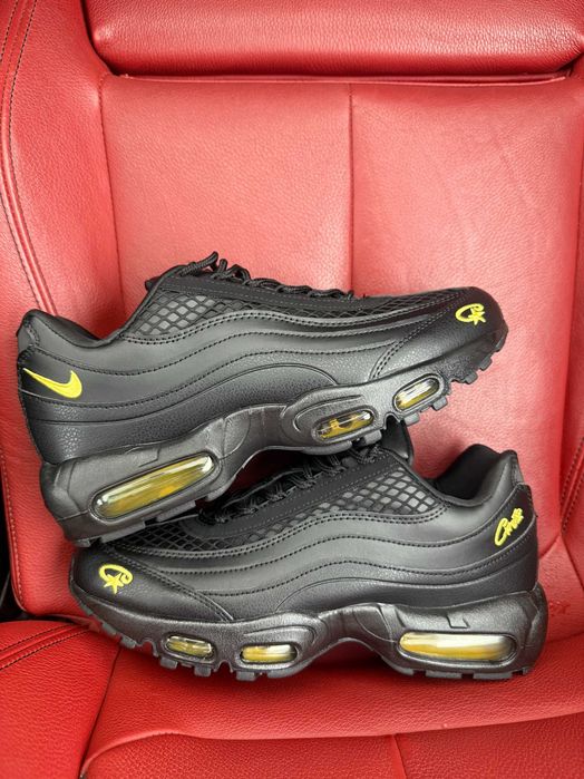 (ОПЛАТА ПІСЛЯ ОГЛЯДУ)Nike Air Max 95 Corteiz Black Найк Аір Макс 95