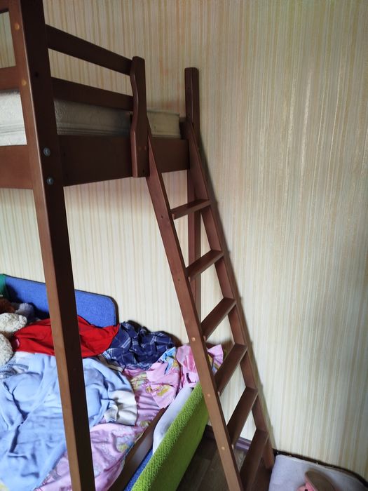 Кровать -чердак з матрацем