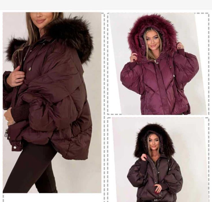 Kurtka zimowa futro naturalne