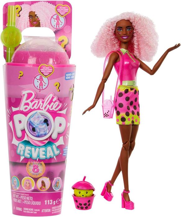Лялька Barbie Pop Reveal Bubble Tea Berry Bliss Барбі Бабл Ті Ягоди