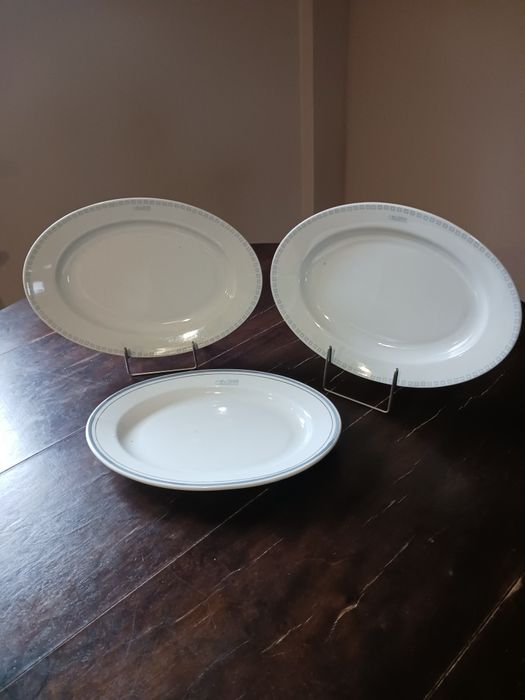 Półmiski, talerze,patery porcelana Lubliana. SPOŁEM.
