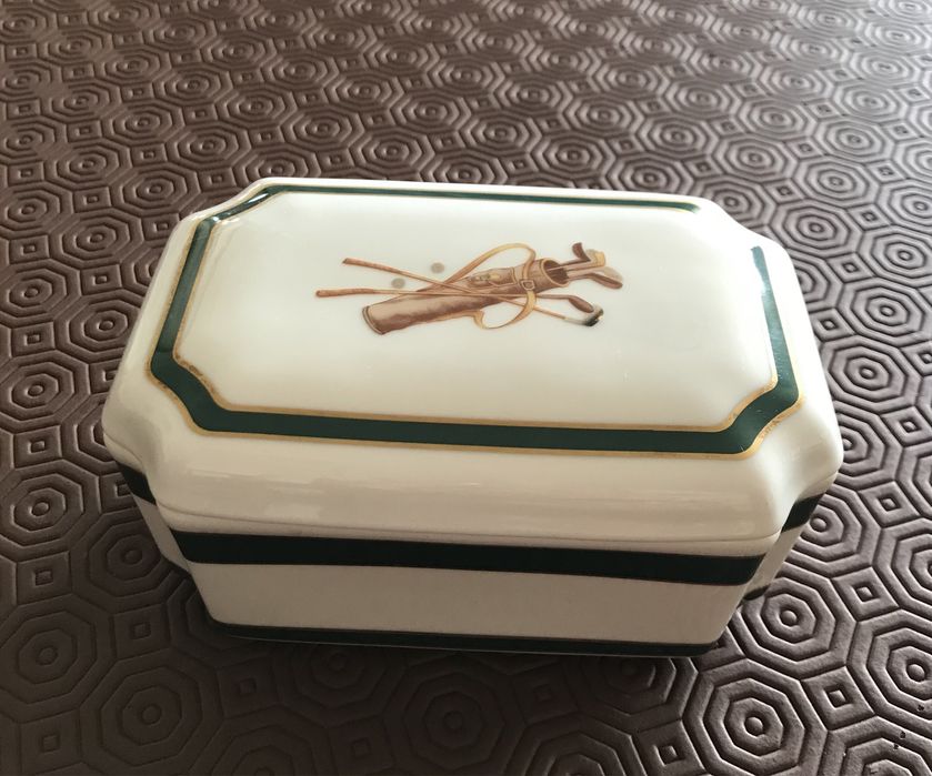 Guarda joias em louça  (royal crown Golfe